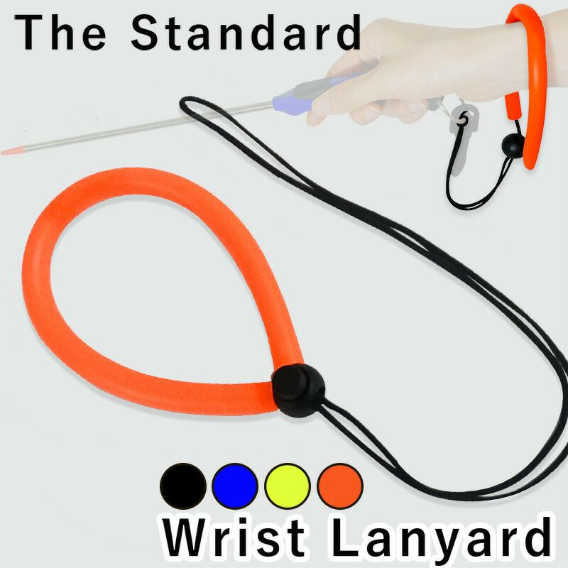 リストランヤードTheStandardザ・スタンダードリストランヤードダイビングアクセサリーパーツ水中ライト水中カメラ指示棒スレートハウジング小物スキューバダイビングマリンスポーツ