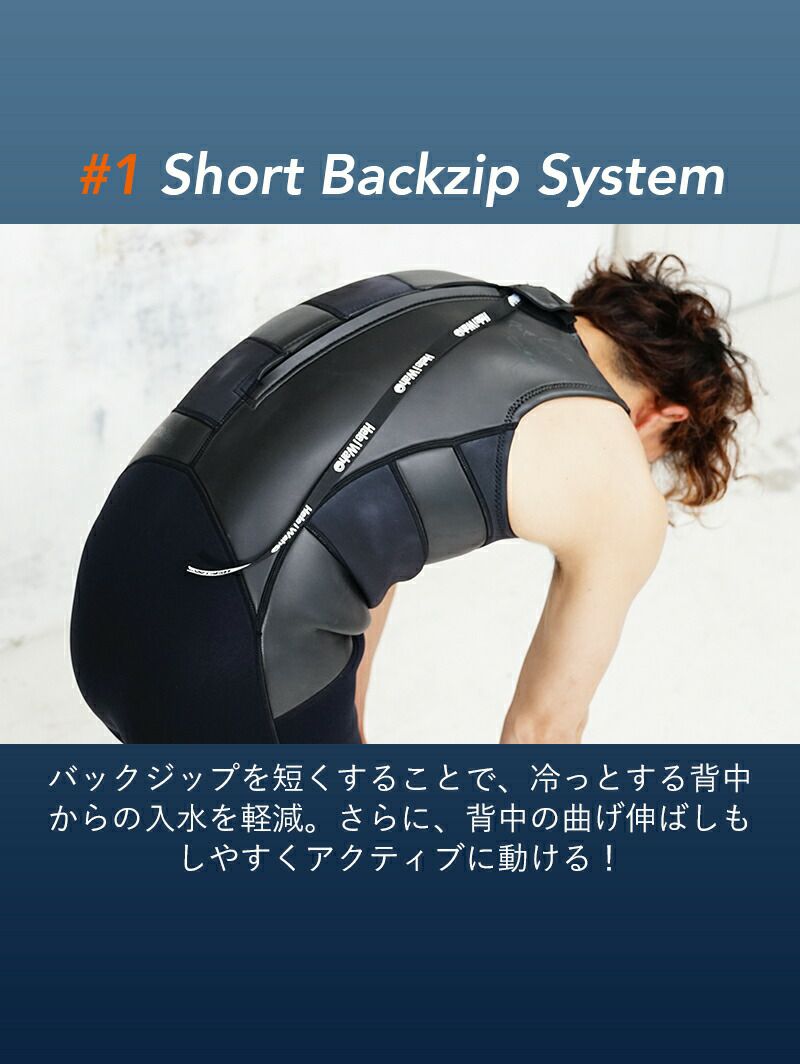 楽天市場】【アックスクラシック ロングジョン 3mm メンズ US