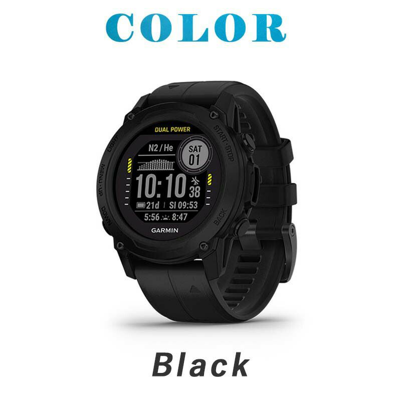 ダイブコンピューターGARMINガーミンDescentG1DualPowerディセントソーラー充電充電式GPSダイビングコンピューターダイビングフリーダイビングスマートウォッチウォータースポーツsuica