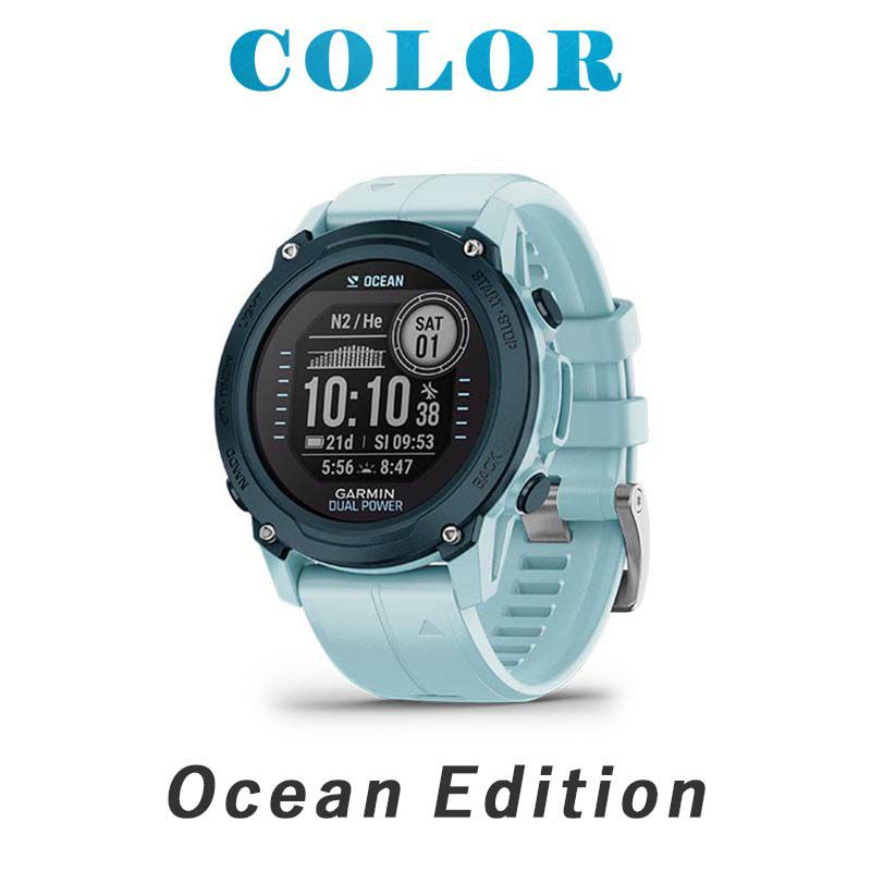 ダイブコンピューターGARMINガーミンDescentG1DualPowerディセントソーラー充電充電式GPSダイビングコンピューターダイビングフリーダイビングスマートウォッチウォータースポーツsuica