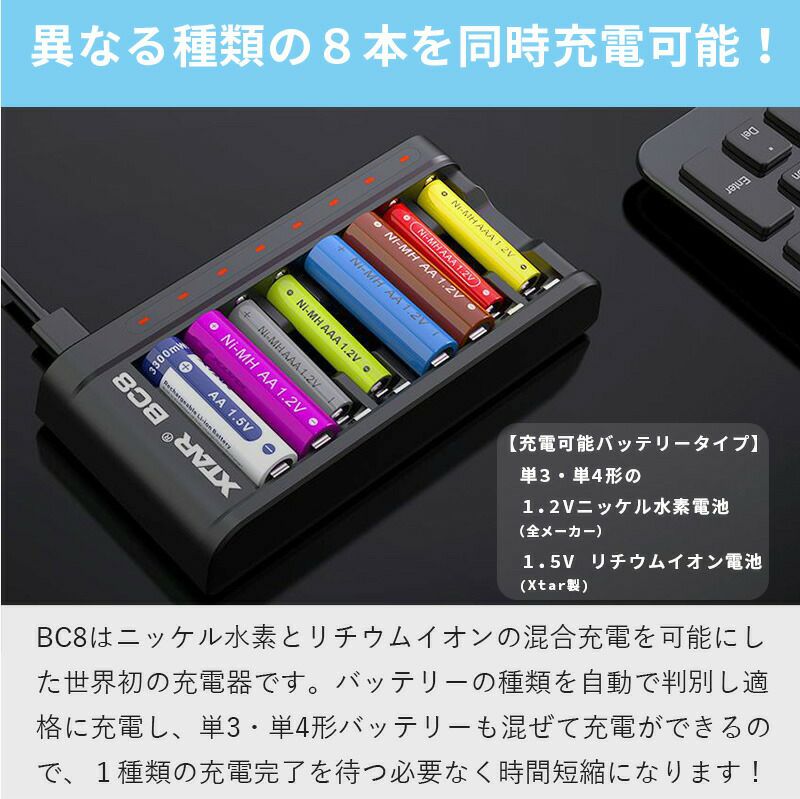 ハイテック ニッケル水素バッテリー3300mA 充電器セット Amazon.co.jp: Melasta ニッケル水素 バッテリー 充電器 2-10