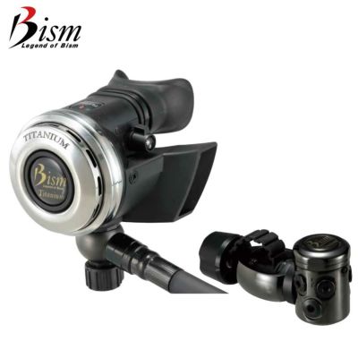 限定100台<br>RX4101PT Titanium Bism/ビーイズム チタン ダイビング 重器材 スキューバダイビング 流量調整ノブ付き