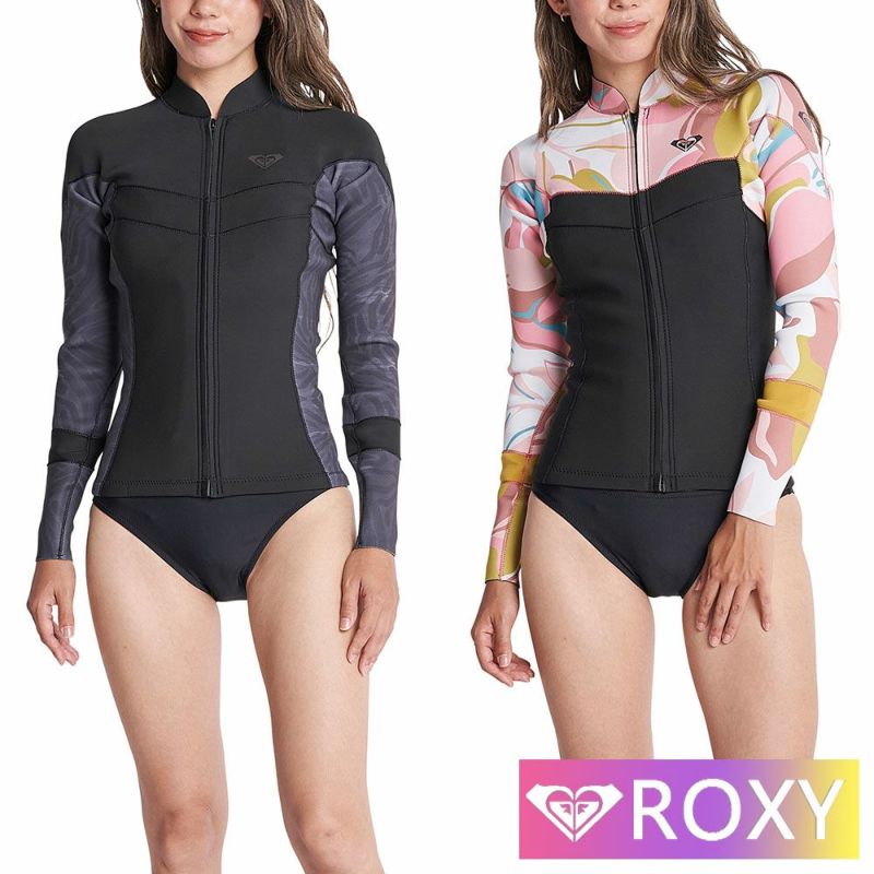 Roxy ロキシー ウェットスーツ レディース ジャケット フロントジップ | Diving＆Snorkeling AQROS
