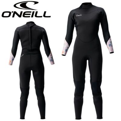 o'neill オニール ウェットスーツ レディース 3mm × 2mm スーパーフリーク フルスーツ WF-8160 SUPERFREAK サーフィン ダイビング シュノーケリング SUP マリンスポーツ