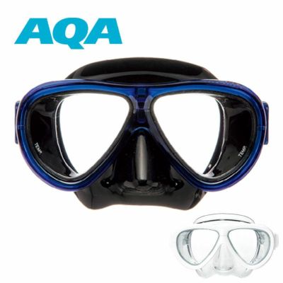 こども用（9歳以上）<br>AQA マスク シュノーケリング 海水浴 軽量 アネモライトUV KM-1109