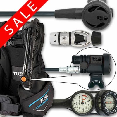 【セット割引】<br>重器材セット 4点 BCD レギュレーター オクトパス ゲージ【0602-Hreg2-Hair2BK-Hmfx2】 | スキューバダイビング マリンスポーツ スキューバーダイビング ダイビング器材 ウエイト bc ダイビング重
