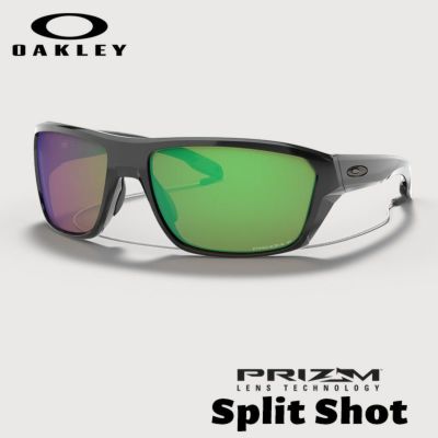 OAKLEY オークリー Split Shot Prizm Shallow Water Polarized Polished Black OO9416-0564 サングラス メンズ レディース スポーツサングラス ドライブ スポーツ ゴルフ ランニング 釣り 自転車 テニス サーフィン 