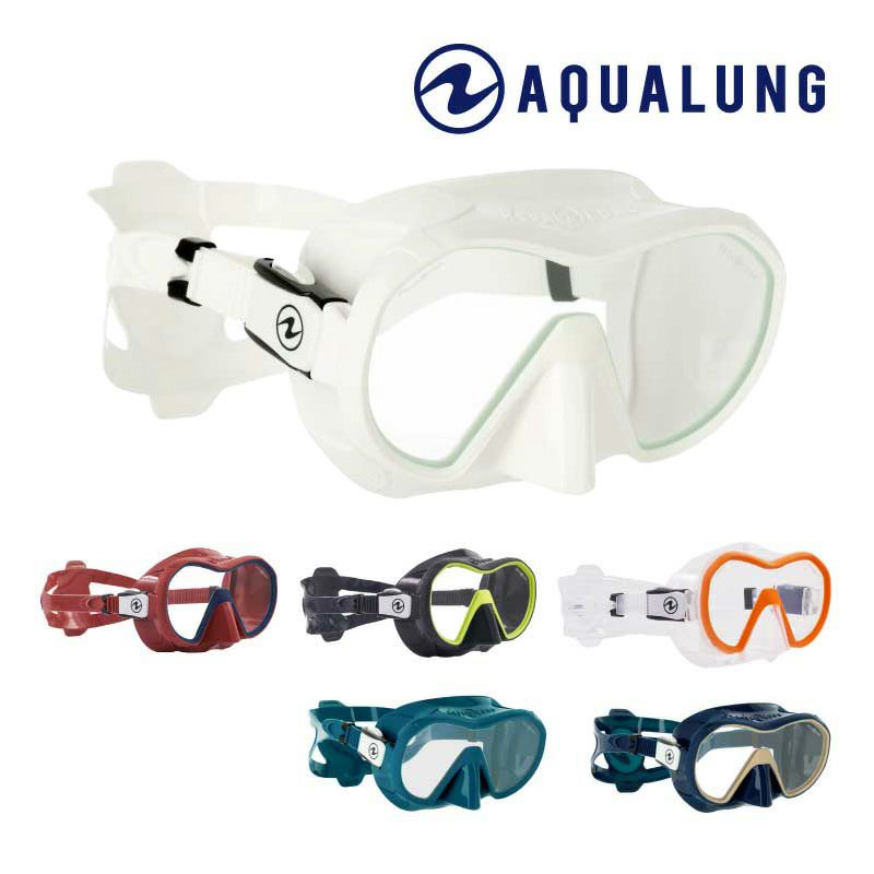 マスク アクアラング AQUALUNG Plazma プラズマ 曇り止めフィルム付き ダイビング 軽器材 スノーケリング シュノーケリング ゴーグル  水中めがね