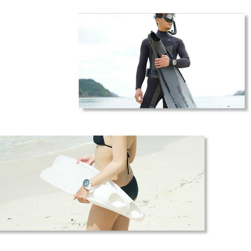 ロングフィンスキンダイビングフリーダイビングフィンHeleiWaho/ヘレイワホkananiカナニフルフットフィン素潜りスピアフィッシング