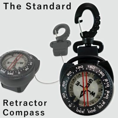 ハンディーコンパス リトラクター付き The Standard/ザ・スタンダード 蓄光