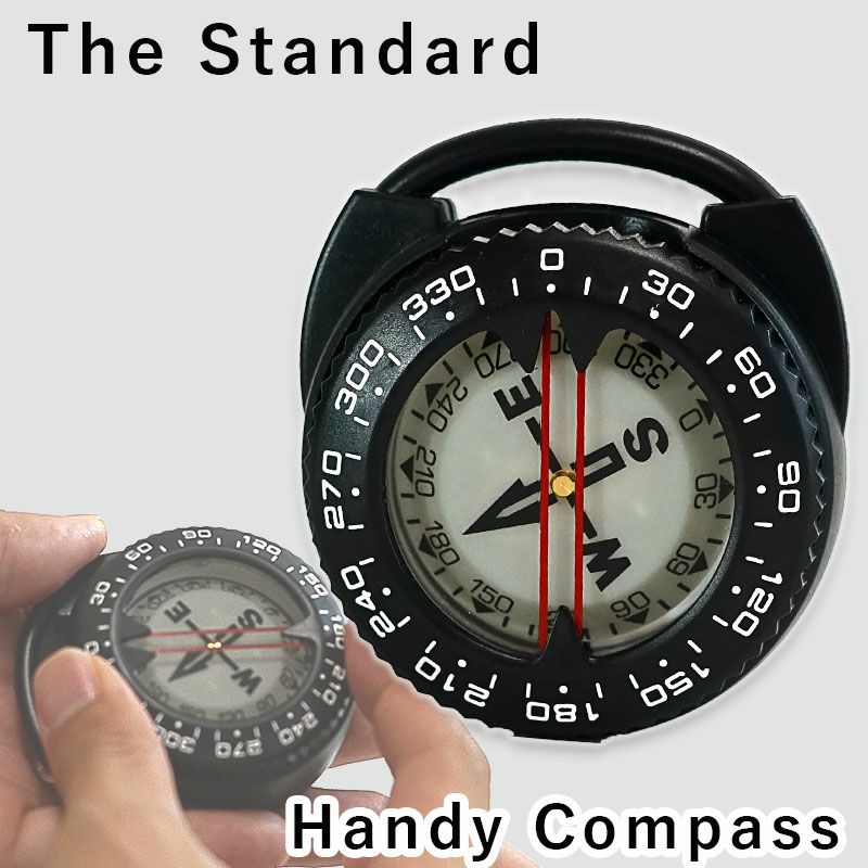 ハンディーコンパスTheStandardザ・スタンダードダイビングアクセサリーパーツ方位磁針ダイビングアクセサリーパーツ