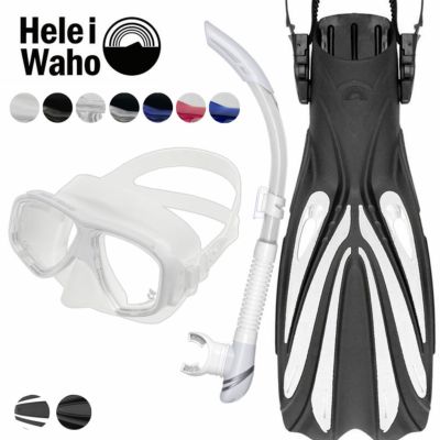 ダイビング 軽器材セット 3点セット マスク スノーケル フィン スキューバダイビング スキンダイビング スノーケリング ヘレイワホ 【noah2-kiki3-alakai】 夏休み 海水浴 ビーチアイテム 海遊び