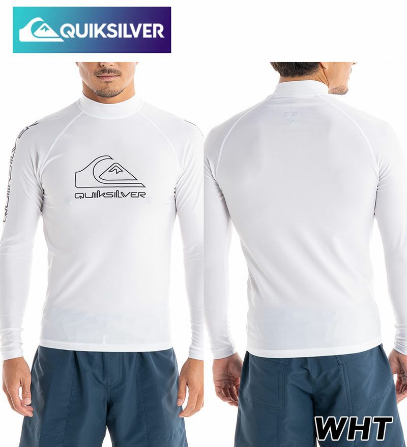 QUIKSILVER クイックシルバー メンズ 長袖 ラッシュガード Tシャツ