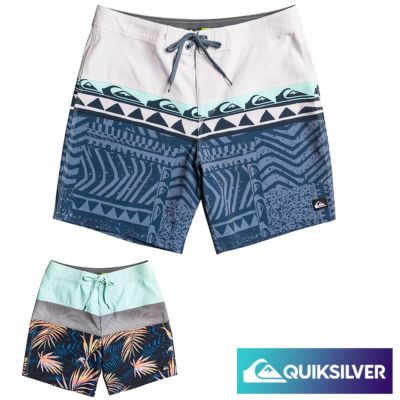 QUIKSILVER クイックシルバー サーフパンツ ボードショーツ メンズ 18インチ サーフィン ビーチ 海 プール アウトドア サマー SURFSILK PANEL 18