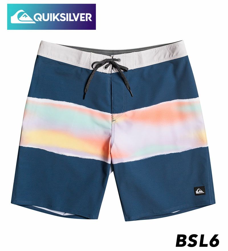 QUIKSILVER クイックシルバー サーフパンツ ボードショーツ メンズ 19インチ サーフィン ビーチ 海 プール アウトドア サマー  SURFSILK AIR BRUSH 19