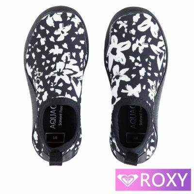 ROXY ロキシー ウォーターシューズ マリンシューズ 女の子 ガールサイズ ビーチ 海 プール アウトドア サマー GIRL 1.5 WATER SOCKS PRT