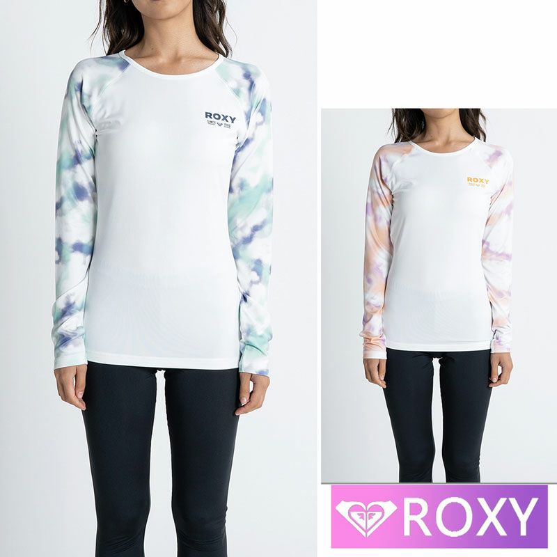 ROXYロキシーカバーアップラッシュガードレディースビーチ海プールアウトドアサマーLIFESAVERPO