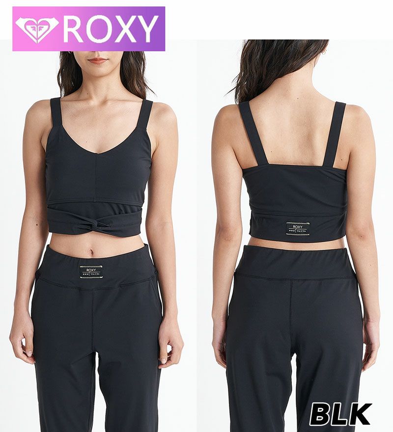 ROXYロキシー ブラトップ スポーツブラ ブラック L - ヨガ・ピラティス