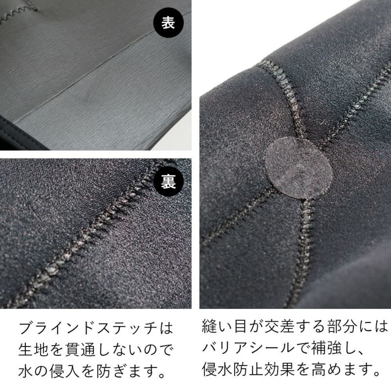 3mm 2ピースセットメンズ ウェットスーツ フード付きジャケット