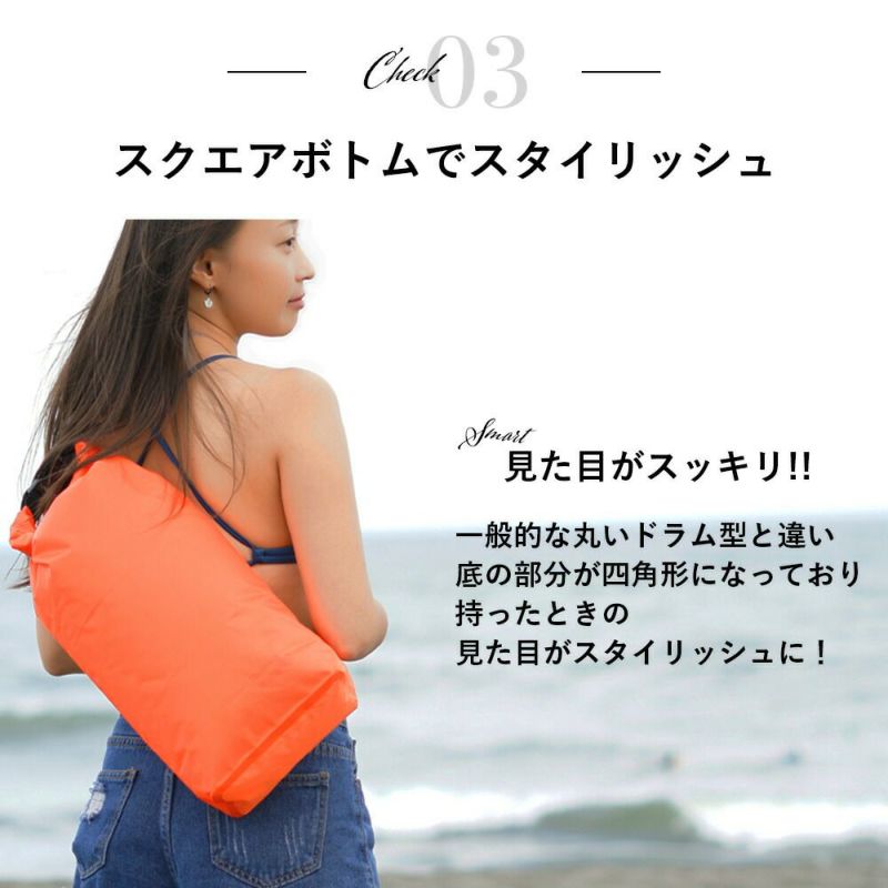 防水バッグトートHeleiWahoヘレイワホ10L肩がけ防水トートバッグウォータープルーフバッグ