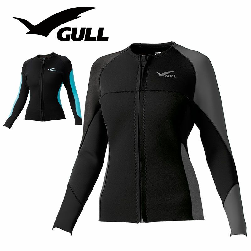 GULL2.5mmジャージジャケットレディースGW-6664A