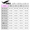 GULL2.5mmジャージジャケットレディースGW-6664A