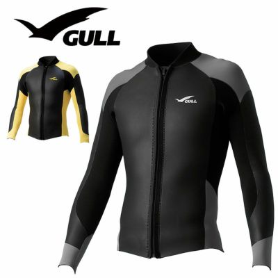 GULL / ガル 3mm SKIN ジャケット  ダイビング ジャケット メンズ スキューバダイビング フリーダイビング スキンダイビング マリンスポーツ GW-6666A