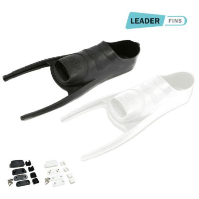 フットポケット単品<br>リーダーフィン カーボンロングフィン スキンダイビング フリーダイビング フィン フルフットフィン 素潜り スピアフィッシング