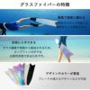 ロングフィンフットポケット付きグラスファイバーフルフットフィンスキンダイビングフリーダイビング
