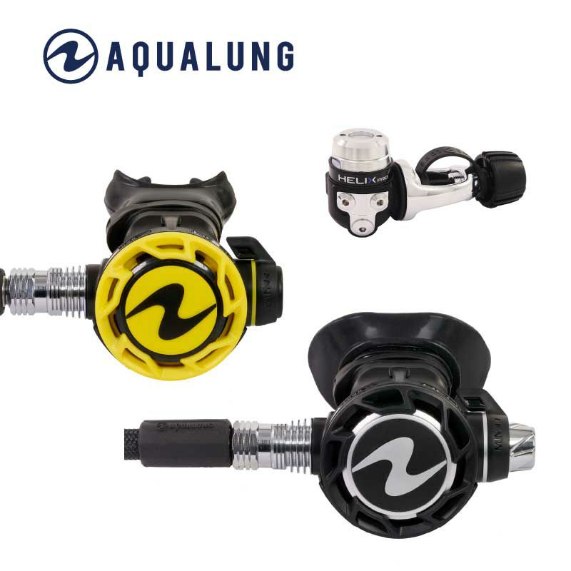 ヘリックスコンパクトプロ　レギュオクトセット AQUALUNG / アクアラング レギュレーター 重器材 スキューバダイビング |  Diving＆Snorkeling AQROS