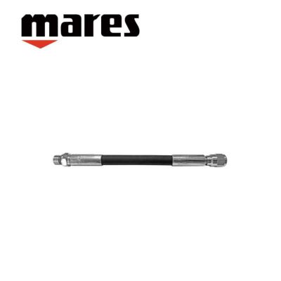 トランスミッター取り付け用<br>MARES / マレス  高圧ホース ゲージホース テックダイブ  HPホース　15cm