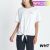ROXYロキシーラッシュガードレディース体型カバーゆったりビーチ海プールアウトドアサマーSUNNYSUNSETTシャツ半袖ドロップショルダー