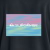 QUIKSILVERクイックシルバー長袖TシャツUV対策レギュラーフィットサーフィンビーチ海プールアウトドアサマーTHESOUNDOFTHEWAVELS