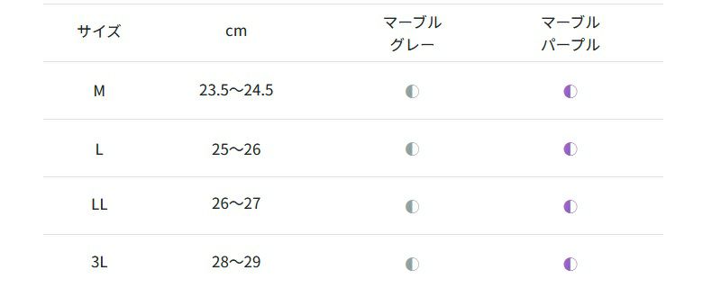 BBCダイバーズサンダルサイズ表