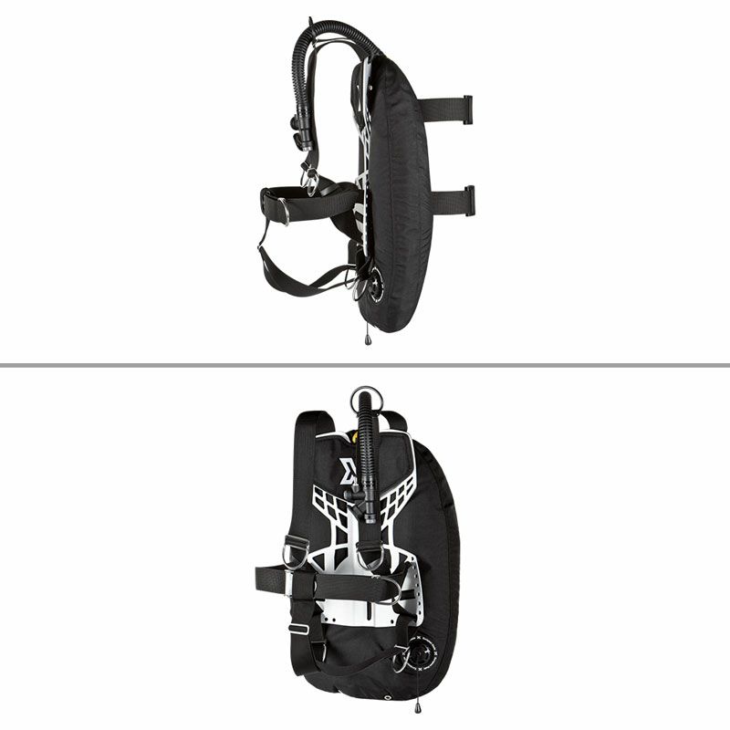 X DEEP / エックスディープ NX ZEN 標準 ハーネス スティール BCD バックマウント バックフロート テック ダイブ ダイビング  重器材 | Diving＆Snorkeling AQROS