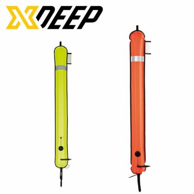 X DEEP / エックスディープ  140CMクローズドエンド SMB シグナルフロート テック ダイブ ダイビング フロート アクセサリー セーフティ 安全停止