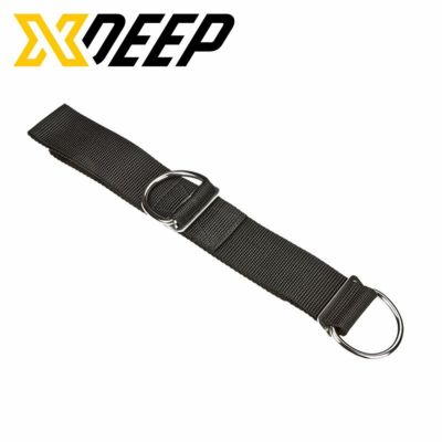 X DEEP / エックスディープ  股がけストラップ 1.2m BCDパーツ バックマウント バックフロート テック ダイブ ダイビング 重器材 パーツ