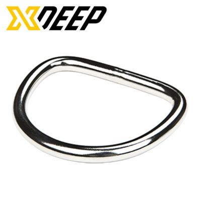 X DEEP / エックスディープ  Dリングストレート（φ6mm） BCDパーツ バックマウント バックフロート テック ダイブ ダイビング 重器材 パーツ