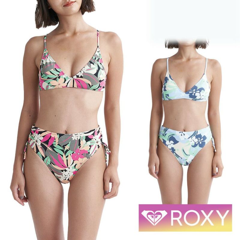 ROXY ロキシー ビキニ ハイウエストボトムス - 水着・ラッシュガード