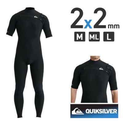 QUIKSILVER クイックシルバー ウェットスーツ メンズ ロングジョン ロンジョン ベルクロ マジックテープ サーフィン ウエットスーツ  ノースリーブ 2mm QWT241705 EVERYDAY SESSIONS 2.0 LONGJOHN