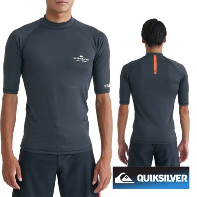 QUIKSILVER クイックシルバー ラッシュガード ウェットスーツ インナー サーフィン メンズ 速乾 ストレッチ UPF50+ 半袖 QLY245025 ADDELM HIGHLINE SR