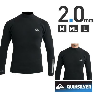 QUIKSILVER クイックシルバー ウェットスーツ メンズ シーガル チェストジップ サーフィン ダイビング ウエットスーツ 半袖 2mm  QWT241702 HIGHLINE 2/2 CZ SG