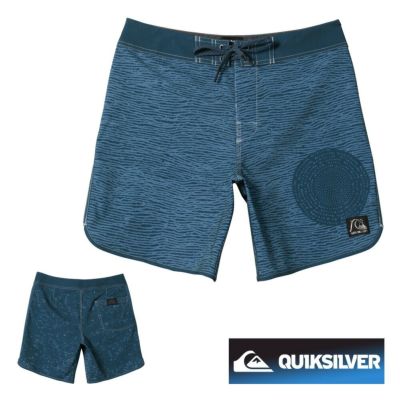 QUIKSILVER クイックシルバー ボードショーツ サーフパンツ サーフショーツ サーフィン メンズ 撥水 ストレッチ 18インチ AQYBS03660 OG SCALLOP BLANK CANVAS 18
