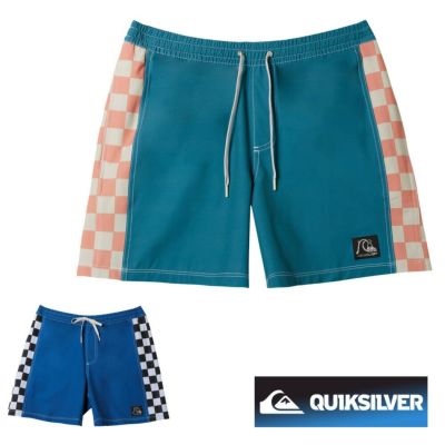 QUIKSILVER クイックシルバー ボードショーツ サーフパンツ サーフショーツ サーフィン メンズ ウエストゴム バックポケット 水陸