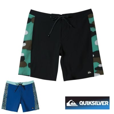 QUIKSILVER クイックシルバー ボードショーツ サーフパンツ サーフショーツ サーフィン メンズ 撥水 ストレッチ 19インチ  AQYBS03637 SURFSILK ARCH 19