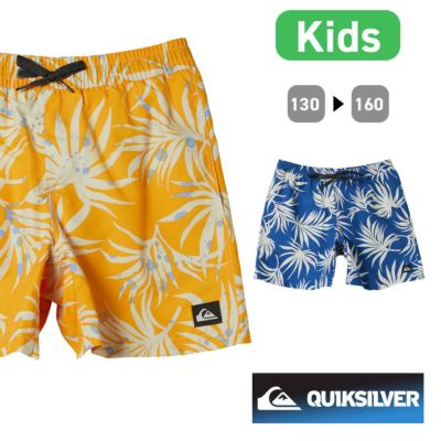 QUIKSILVER クイックシルバー ボードショーツ サーフパンツ サーフショーツ 水着 サーフィン キッズ 子ども 男の子 ジュニア 子供 インナー 14インチ 水陸両用 AQBJV03053 EVERYDAY MIX VOLLEY YTH 14