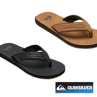 QUIKSILVER クイックシルバー サンダル ストラップサンダル ビーチサンダル ビーサン スポーツサンダル スリッパ メンズ アウトドアサンダル レザー トングサンダル サーフィン QSD231955 CARVER NUBUCK