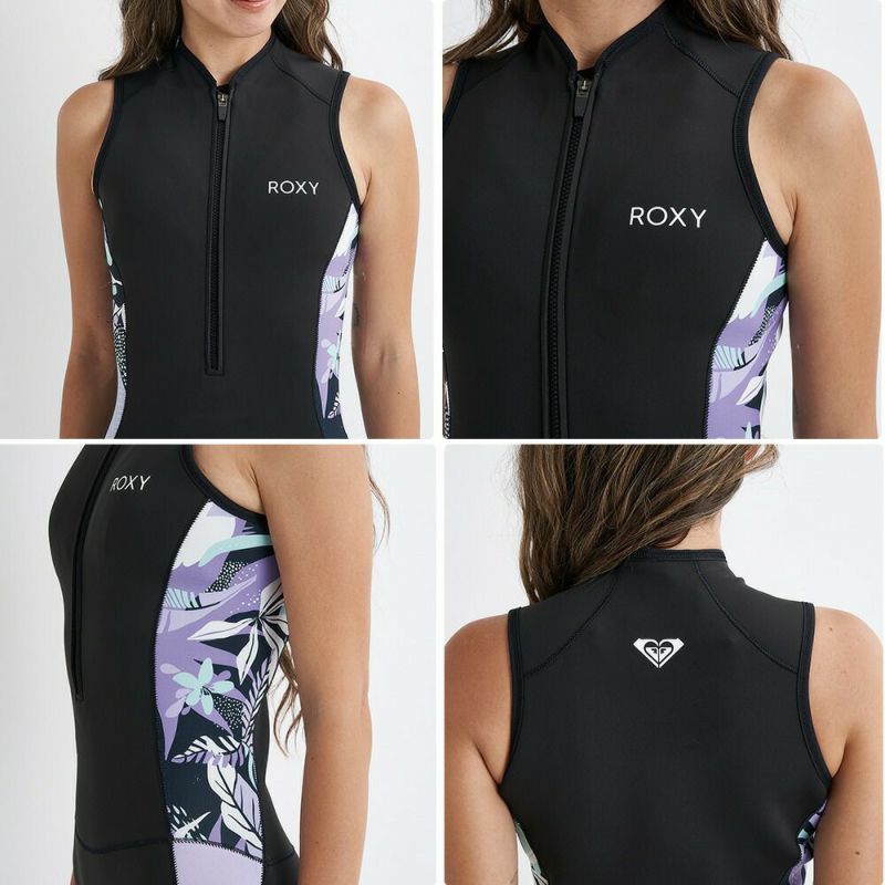 ROXY ロキシー ウェットスーツ ウエットスーツ レディース ロングジョン フルスーツ 2mm サーフィン ビーチ RWT241702 2.0  SWELL SERIES FZ LONGJANE