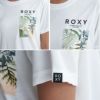 ROXYロキシーラッシュガードレディースTシャツuvガードuvカット半袖体型カバーカバーアップ大きめシンプル無地30代40代50代プールRLY241036SIMPLYBOTANICALS/SRASH