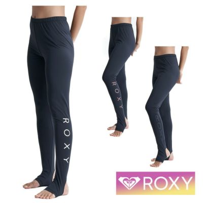 ROXY ロキシー ラッシュガード トレンカ レギンス レディース スイムトレンカ ウェットスーツ インナー uvガード UVカット サーフパンツ 体型カバー カバーアップ 30代 40代 50代  シュノーケリング  プール RLY2450